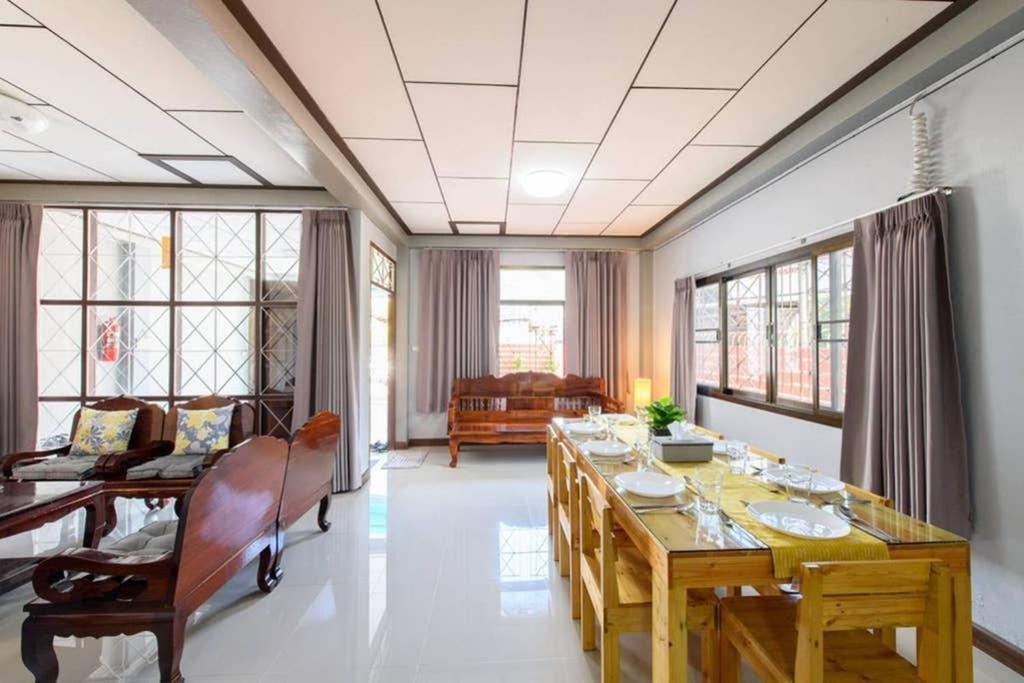Bluebell House Hatyai - Cosy 3 Bedrooms For 10 Pax - 9 Mins Drive To Lee Grd Ban Kho Hong Dış mekan fotoğraf